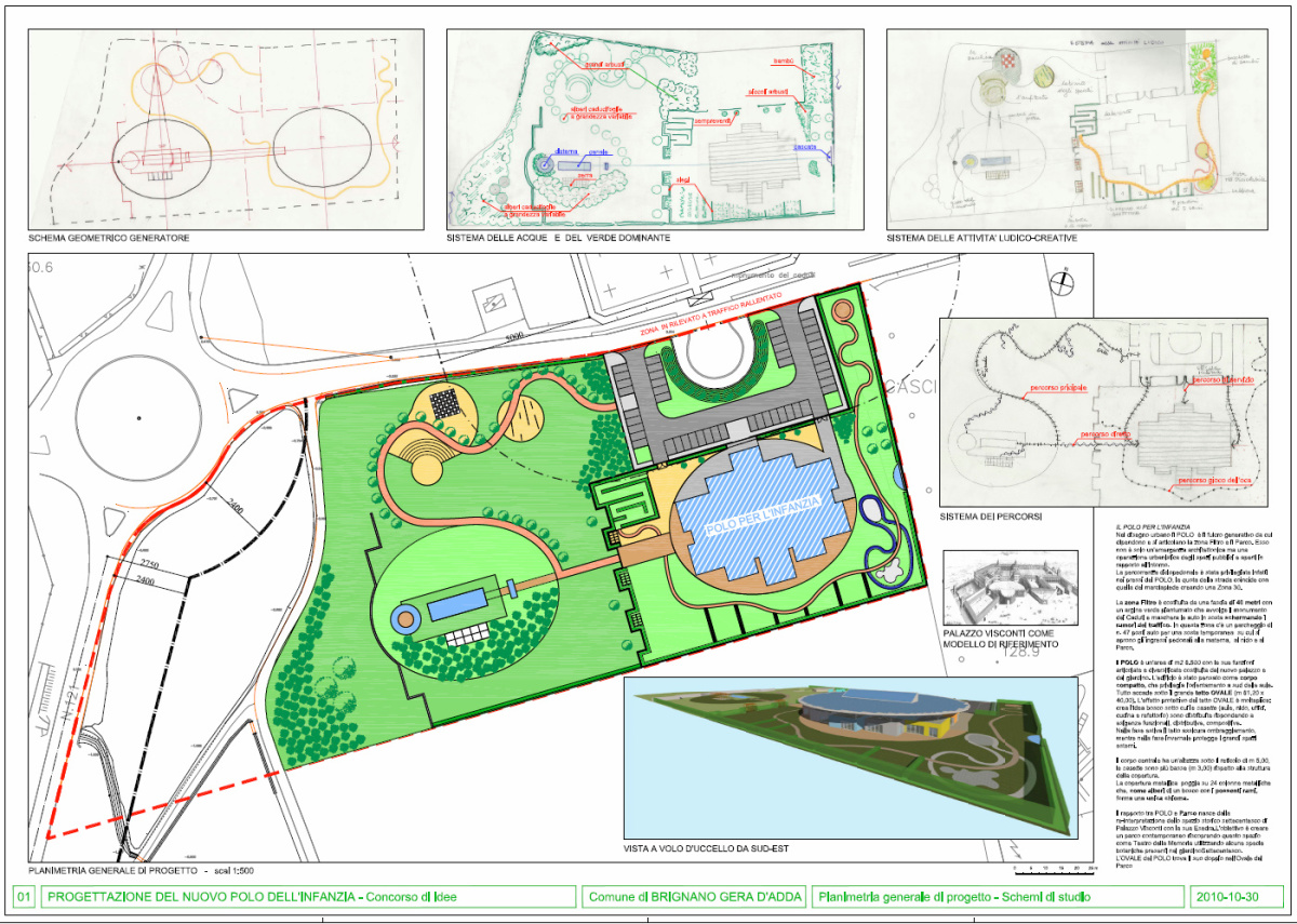 Progetto menzionato - arch. Antonio Gonella con arch. Marilena Baggio