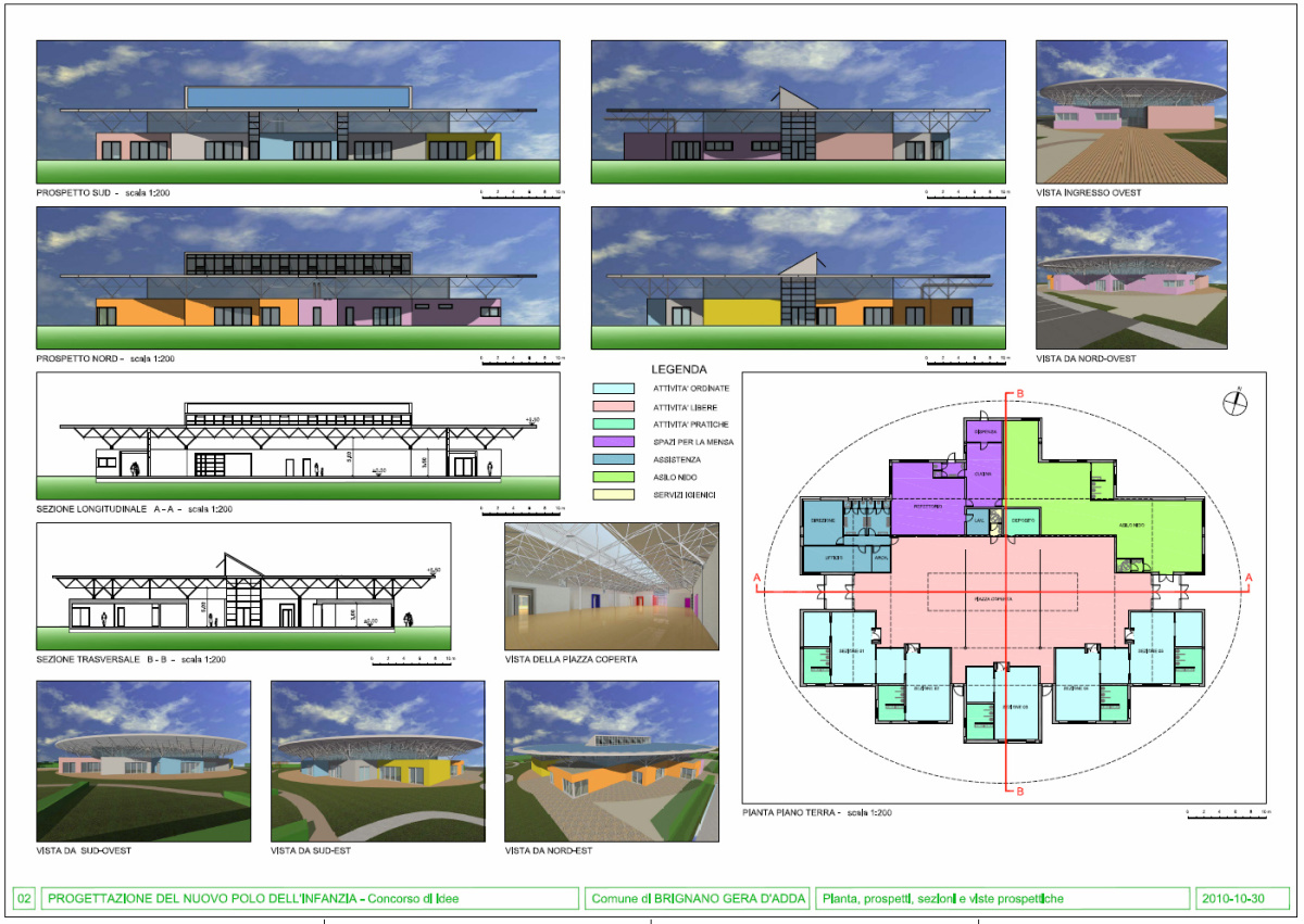 Progetto menzionato - arch. Antonio Gonella con arch. Marilena Baggio